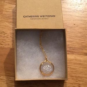 Catherine Weizmann crystal necklace